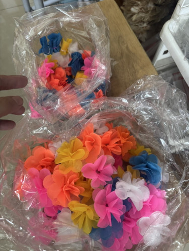 กระดาษห่อเหรียญโปรยทาน พร้อมหนังยาง กระดาษสา 3