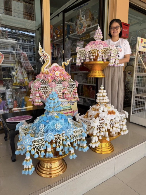 ครอบไตรกฐิน ครอบไตรพรีเมี่ยม ครอบไตรสวยๆ ครอบไตรหัวแหลม ครอบไตรหวานละมุน ช่างM 2