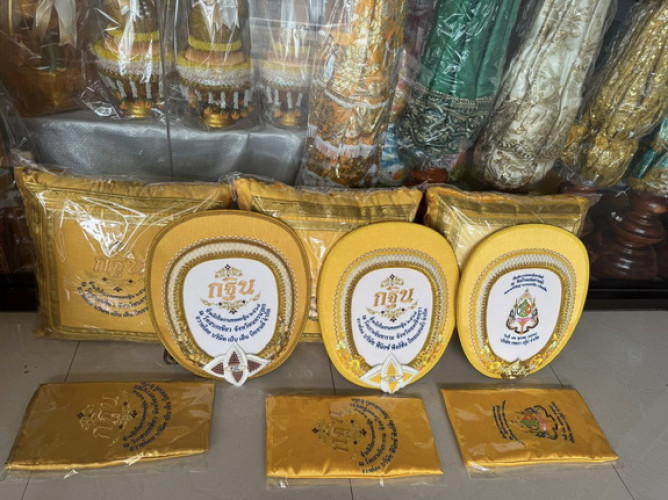 ตาลปัตรกฐินสวยๆ ตาลปัตรแบบใหม่ๆ   ย่ามกฐิน 5