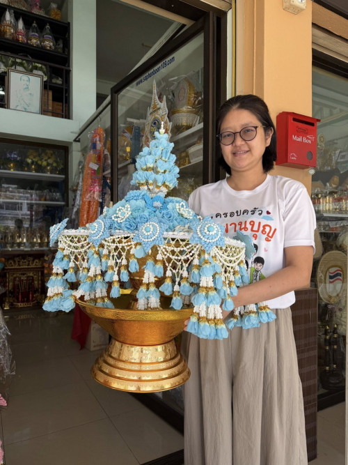 ครอบไตรกฐิน ครอบไตรพรีเมี่ยม ครอบไตรสวยๆ ครอบไตรหัวแหลม ครอบไตรหวานละมุน ช่างM