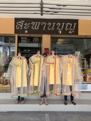 งานพรีออเดอร์ ชุดนาคพรีเมี่ยม เสื้อนาคสั่งตัดแถบสีตามสีวันเกิดได้ สั่งล่วงหน้า งานช่างสัปทน