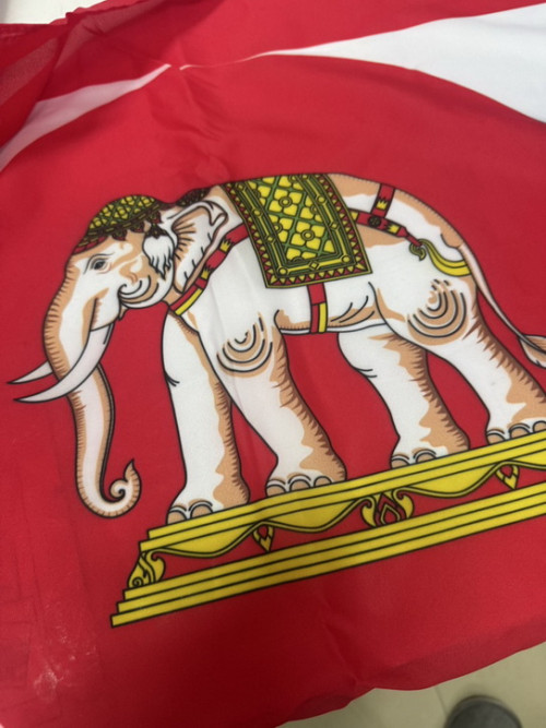 ธงราชนาวีไทย   เสมอเหมือน ธงไตรรงค์ ธงชาติไทย ( ใช้ในกองทัพเรือ ) ธงสะสม 1