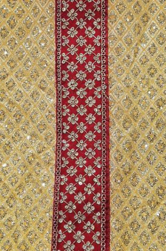 งานสั่งทำพิเศษ สไบพระ ผ้าห่มพระประธาน งานเพชรประดับตกแต่งผ้าเพชรแถบแดง จักรอุตสาหกรรม พระธาตุเจดีย์ 3