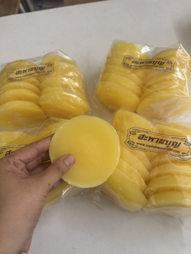 เทียนถ้วย ขี้ผึ้งแท้ ไม่มีไส้  สำหรับทำเทียนขี้ผึ้งแท้หล่อเทียนพรรษา เทียนเต่ามังกรไขผึ้ง 7