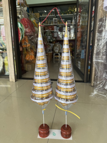 ฉัตรหลวง  ฉัตรสีเงิน ฉัตรสีขาว  ฉัตรพิธีพราหมณ์ 2