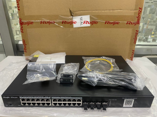 Ruijie RG-NBS3100-24GT4SFP-P L2 Cloud Managed POE Switch 24 Port Gigabit 370W