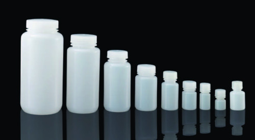 Wide Mouth Bottle, HDPE Plasmed