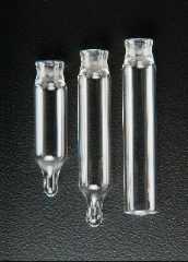 Conical and Tapered Glass Snap Seal Vials, 8mm Crimp Finish