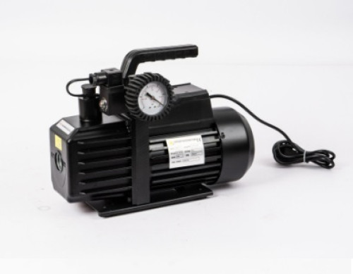 Oil Vacuum Pump แวคคั่มปั๊ม รุ่น IM135D 150L/M มีโซลินอยด์วาล์วและเกจ์