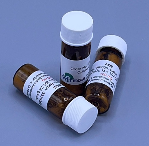 AMOZ-D5 100mg, Nitrofuran Metabolyte, Reference Material, Witega