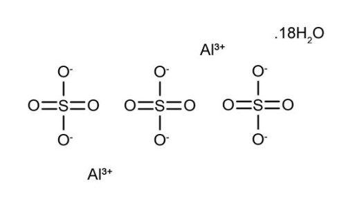 Aluminium Sulphate 18-hydrate, Lab Grade, 500g - Kemaus