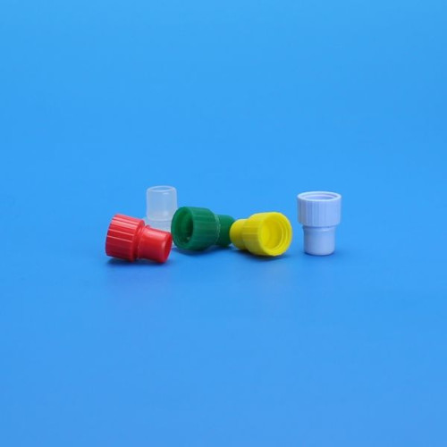 8mm Clear Polyethylene Snap Plug with Starburst, 100 pieces/pack, J.G.Finneran, USA