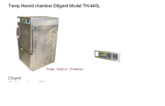 ตู้ควบคุมความชื้น อุณหภูมิ   Diligent Model TH-440L