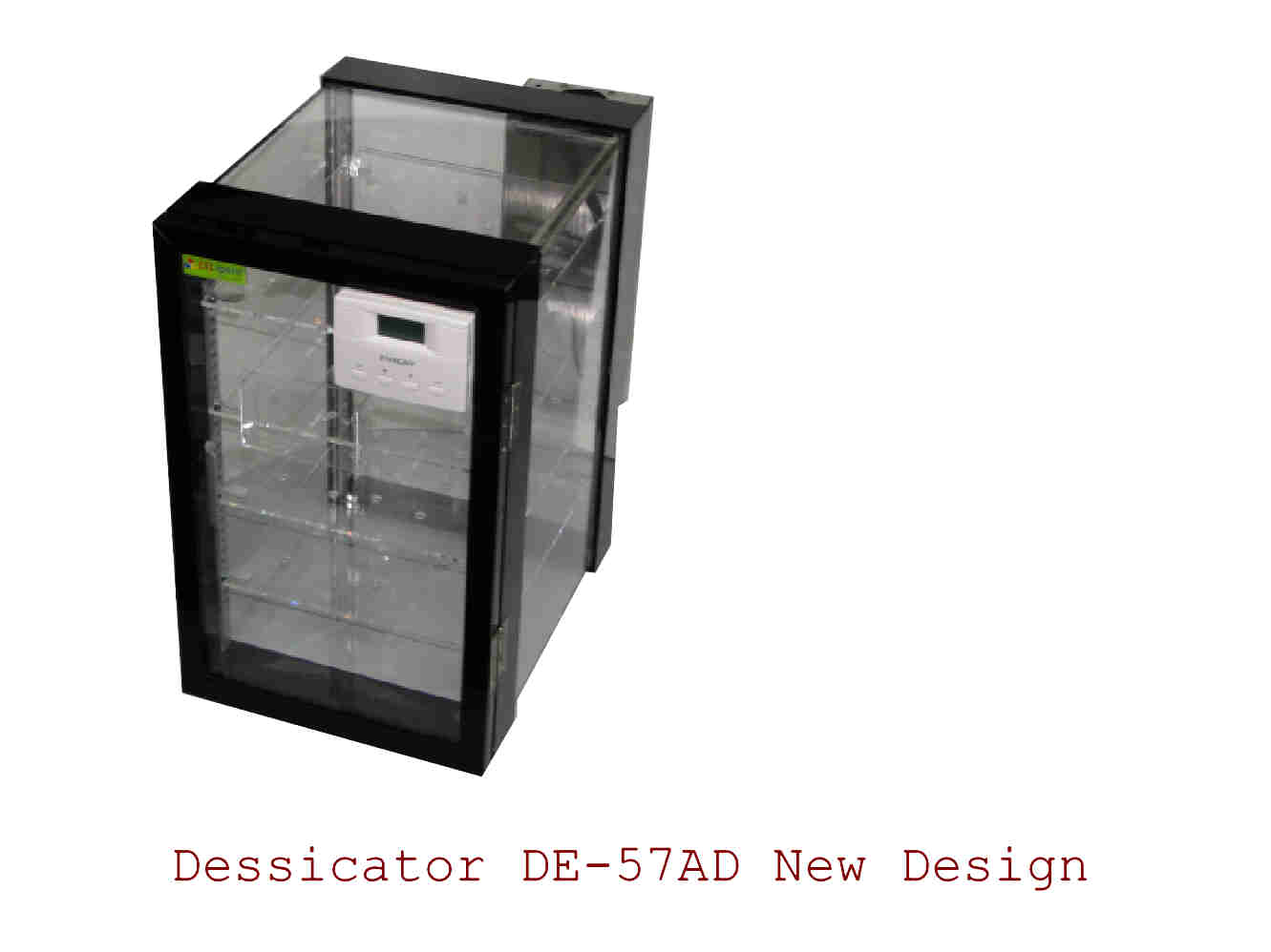ตู้ควบคุมความชื้น  Desiccator cabinet รุ่น DE-57 AD ทำจากพลาสติก ขนาด57ลิตร ลดความชื้นได้ 40 RH 1