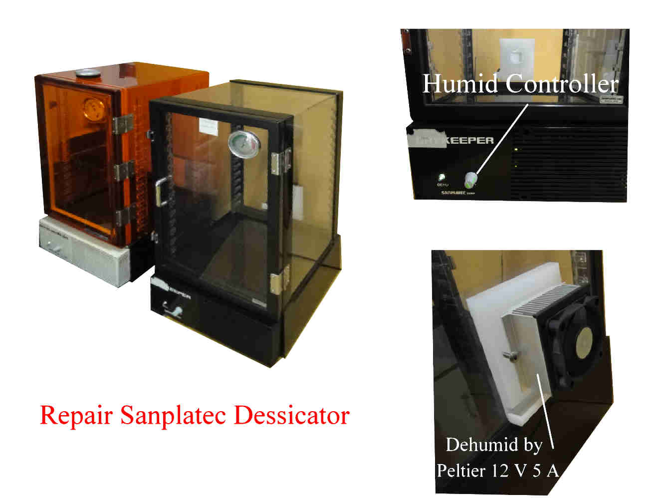 บริการซ่อมตู้ ดูดความชื้น Dessicator Sanplatec 1