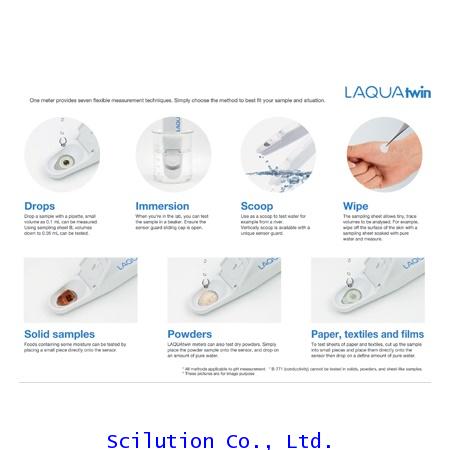 pH Meter เครื่องวัดค่าความเป็นกรด ด่าง LAQUAtwin รุ่น pH 33 3