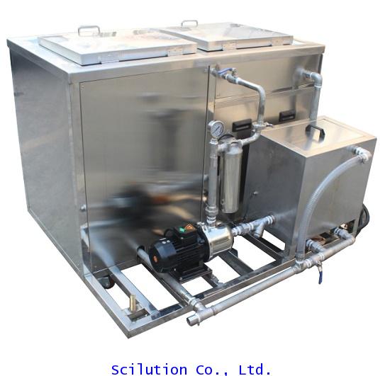 เครี่องล้างความถี่สูง Ultrasonic Cleaner รุ่น JTS-1072 ขนาด 360 ลิตร ในงานอุตหกรรมขนาดใหญ่