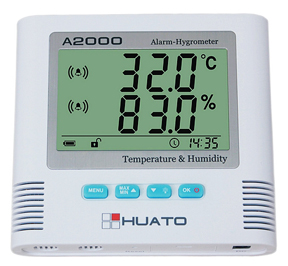 เครื่องวัดความชื้นสัมพัทธ์ เครื่องวัดอุณหภูมิอากาศ  Hygro-Thermometer Model A2000-TH