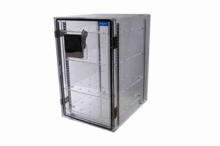 ตู้ลดความชื้นด้วยไฟฟ้า Desiccator Dry Cabinet Diligent รุ่น DE-80A ทำจากพลาสติก ขนาด 80 ลิตร