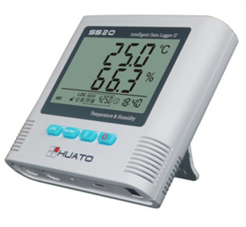 เครื่องวัดและบันทึกอุณหภูมิ ความชื้น Temperature and Humidity Data Logger Model S500-TH