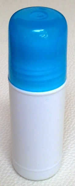 ชุดโรลออนขนาด 35 มล.+ฝาสีฟ้าใส+ลูกกลิ้ง (บรรจุ 100 ชิ้น)