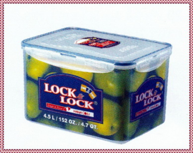 กล่องเก็บอาหาร HPL827 ล็อคแอนด์ล็อค