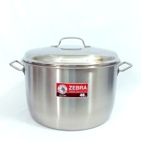 260150 หม้อหุงต้ม สเตนเลส 50 ซม. ตราหัวม้าลาย