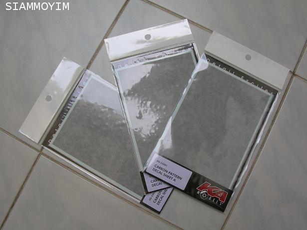 Decal Carbon Fiber ของ  KA Models