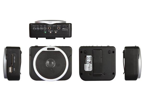 เครื่องขยายเสียงแบบพกพา พร้อมไมล์ลอยครอบศรีษะ รุ่น PA5U 1