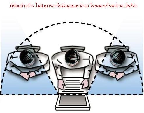 แผ่นจอกรองแสงป้องกันการมองด้านข้าง Fellowes รุ่น Privacy ขนาด 14.1 นิ้ว 2