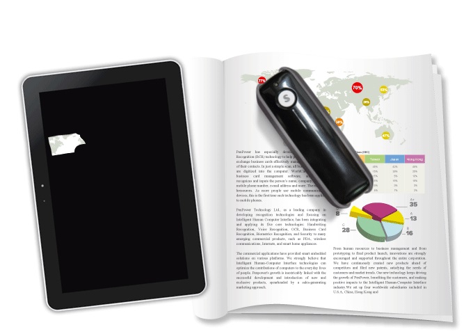 เครื่องสแกนแบบพกพา PenPower รุ่น BeeScan 1