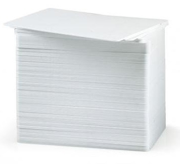 บัตรพลาสติก PVC 0.76 มม. (แพ็ค 100 ใบ) ยี่ห้อ Evolis 2
