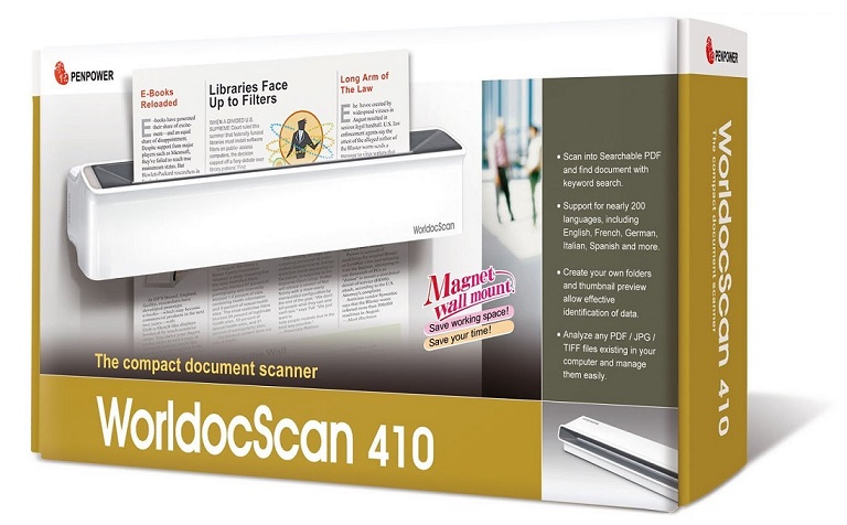 เครื่องสแกนเอกสาร Penpower รุ่น WorldocScan 410 5