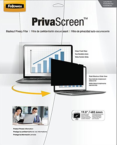 แผ่นจอกรองแสงป้องกันการมองด้านข้าง Fellowes รุ่น PrivaScreen ขนาด 14 นิ้ว