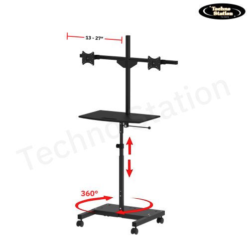 โต๊ะวางคอมพิวเตอร์ รุ่น TECHNO205 1