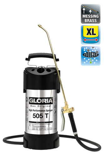 ถังพ่นเคมี Gloria รุ่น 505T ถังสแตนเลส 1