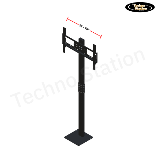 ขาตั้งทีวีแบบปรับขึ้นลง รุ่น TECHNO112 1