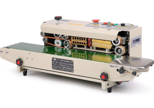 เครื่องซีลสายพานต่อเนื่องแนวนอน Bespacker รุ่น FR880 1