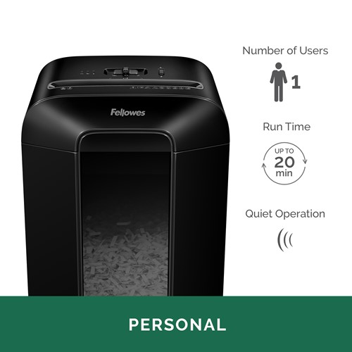 เครื่องทำลายเอกสาร Fellowes รุ่น LX85 1