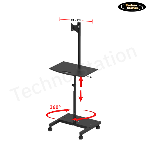 โต๊ะวางคอมพิวเตอร์แบบยืน รุ่น TECHNO1001 1