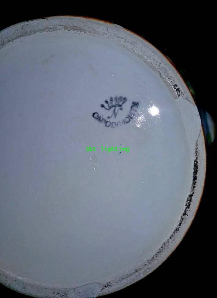 Porcelain  ลายคราม  Italian master Capodimonte. 2
