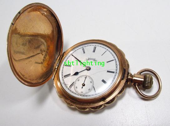 นาฬิกาพกโบราณ งานอเมริกา ของ ELGIN  ผลิต ปี ค.ศ 1888