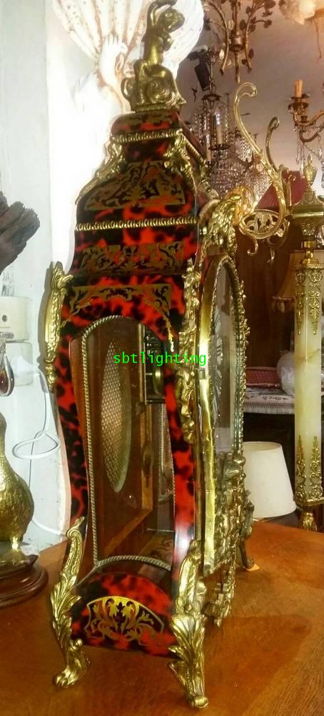 นาฬิกาโบราณฝรั่งเศส   antique Boulle clock 1