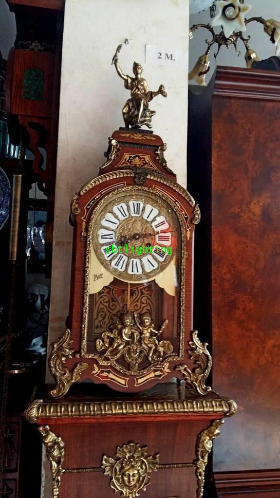 นาฬิกาโบราณฝรั่งเศส   antique Boulle clock 1