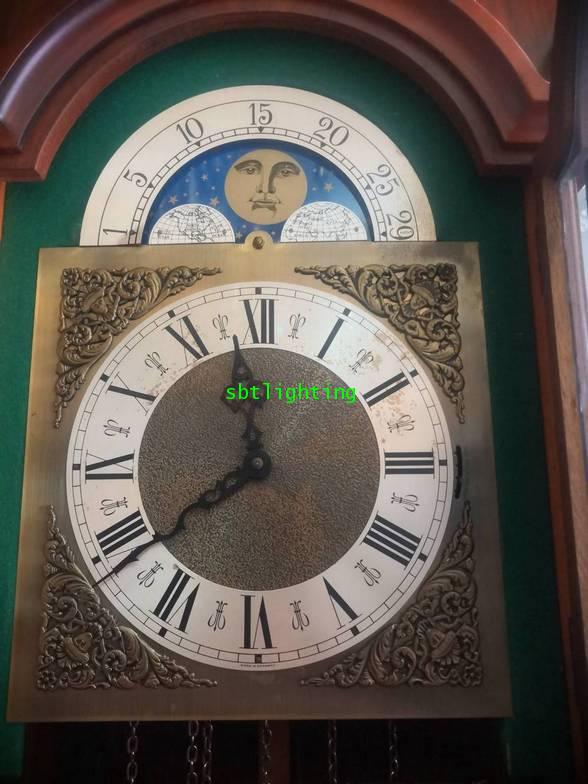 นาฬิกาตั้งพื้นโบราณ Grandfather clock  มูนเฟสเยอรมัน 4