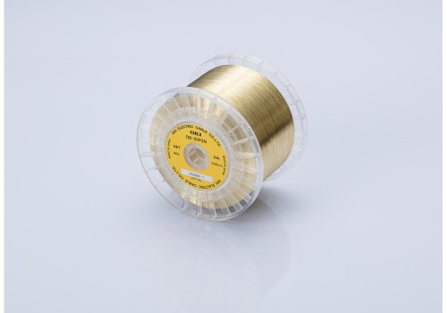 ลวดทองเหลือง เกรดพิเศษ diameter 0.07 mm.