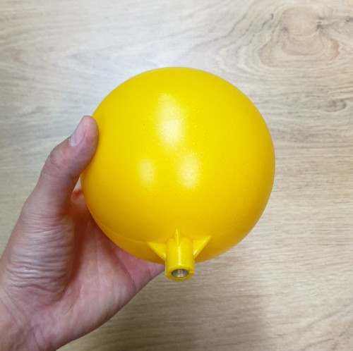 เฉพาะลูกบอลแทงค์น้ำ สีเหลือง-สีส้ม