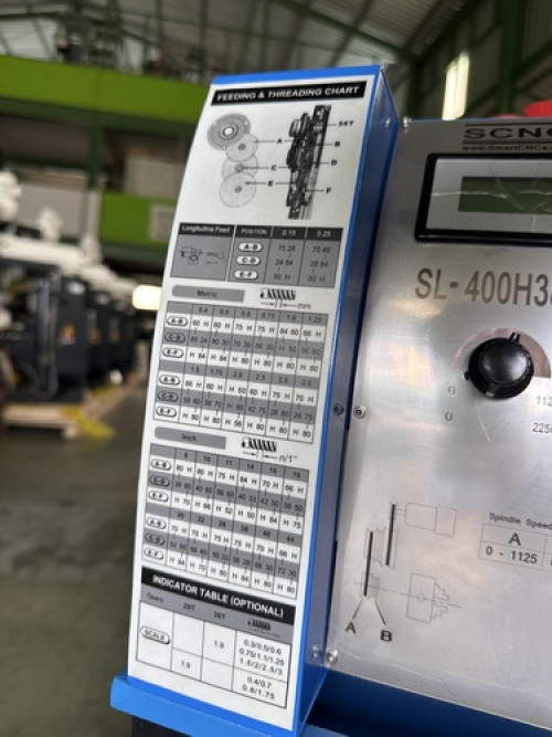 เครื่องกลึงเล็ก หัว 5 นิ้ว รูผ่าน 38 มม SL-400H38-II โปรโมชั่นลดราคา แถมพิเศษมีดกลึง 11 ชิ้น 9