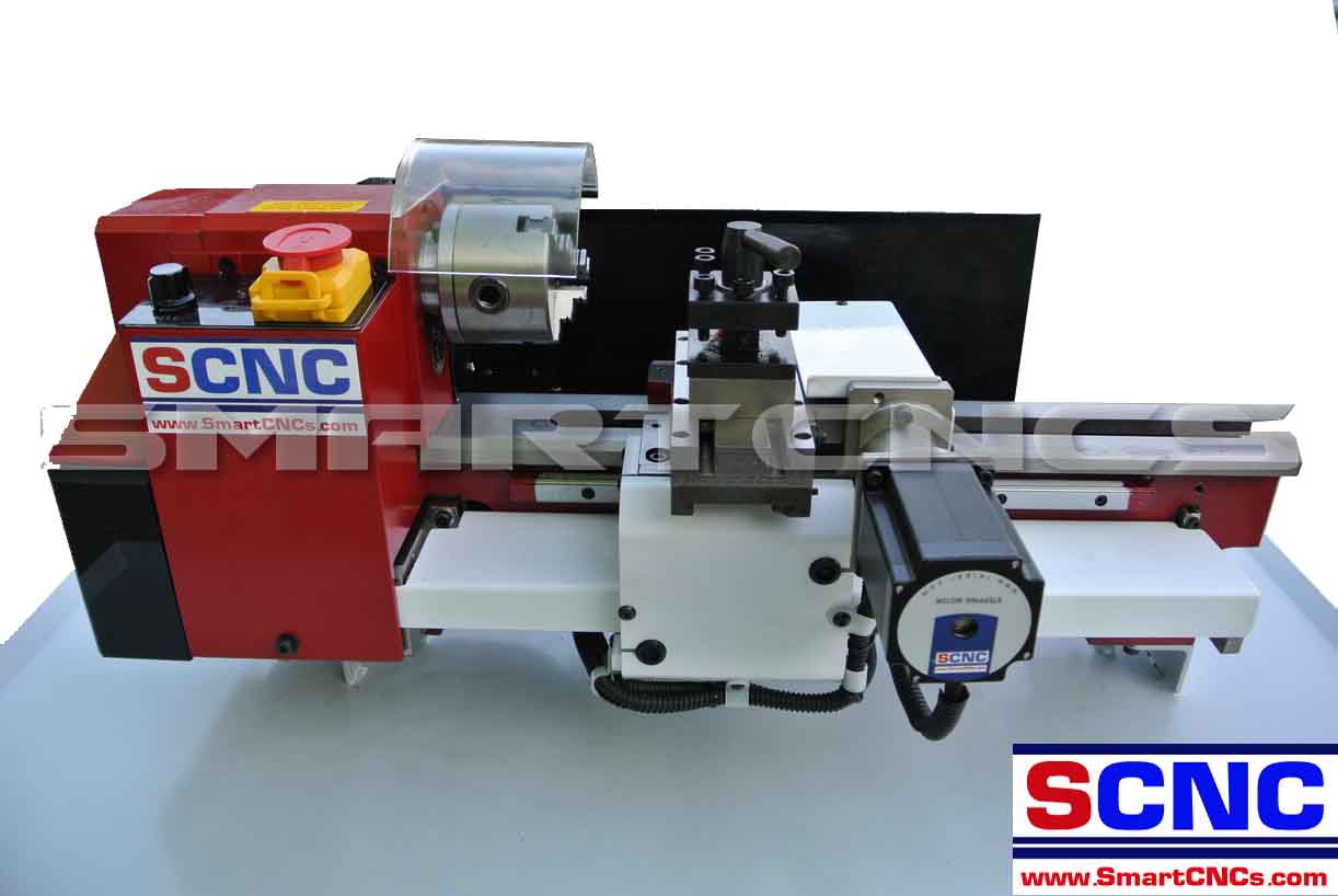 เครื่องกลึง ซีเอ็นซี ขนาดเล็ก รุ่น SCL-300X2-H ราคาพิเศษ 2