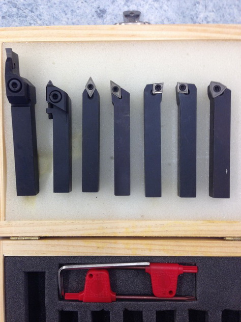3441111 Lathe tool kit HM 10 mm,7 pcs.